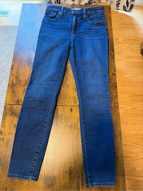 Madewell Curvy High-Rise Skinny Jeans Women’s 27P Dark Wash Stretch Petite